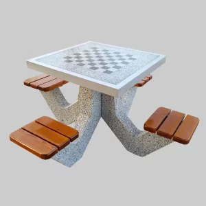 Stół kwadratowy do szachów